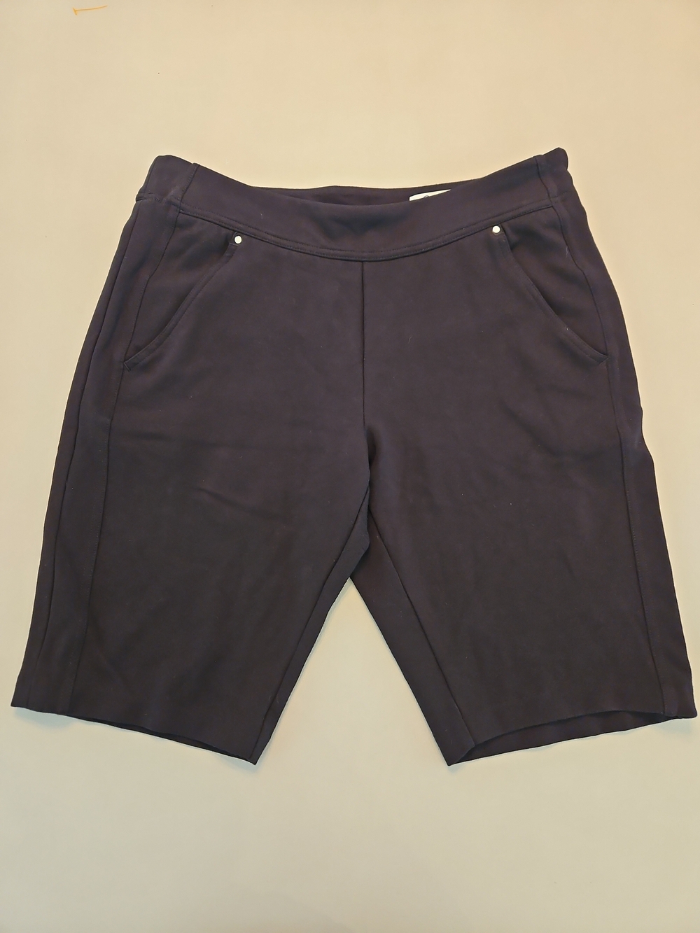 Greg Norman Collection Black Bermuda Golf Shorts